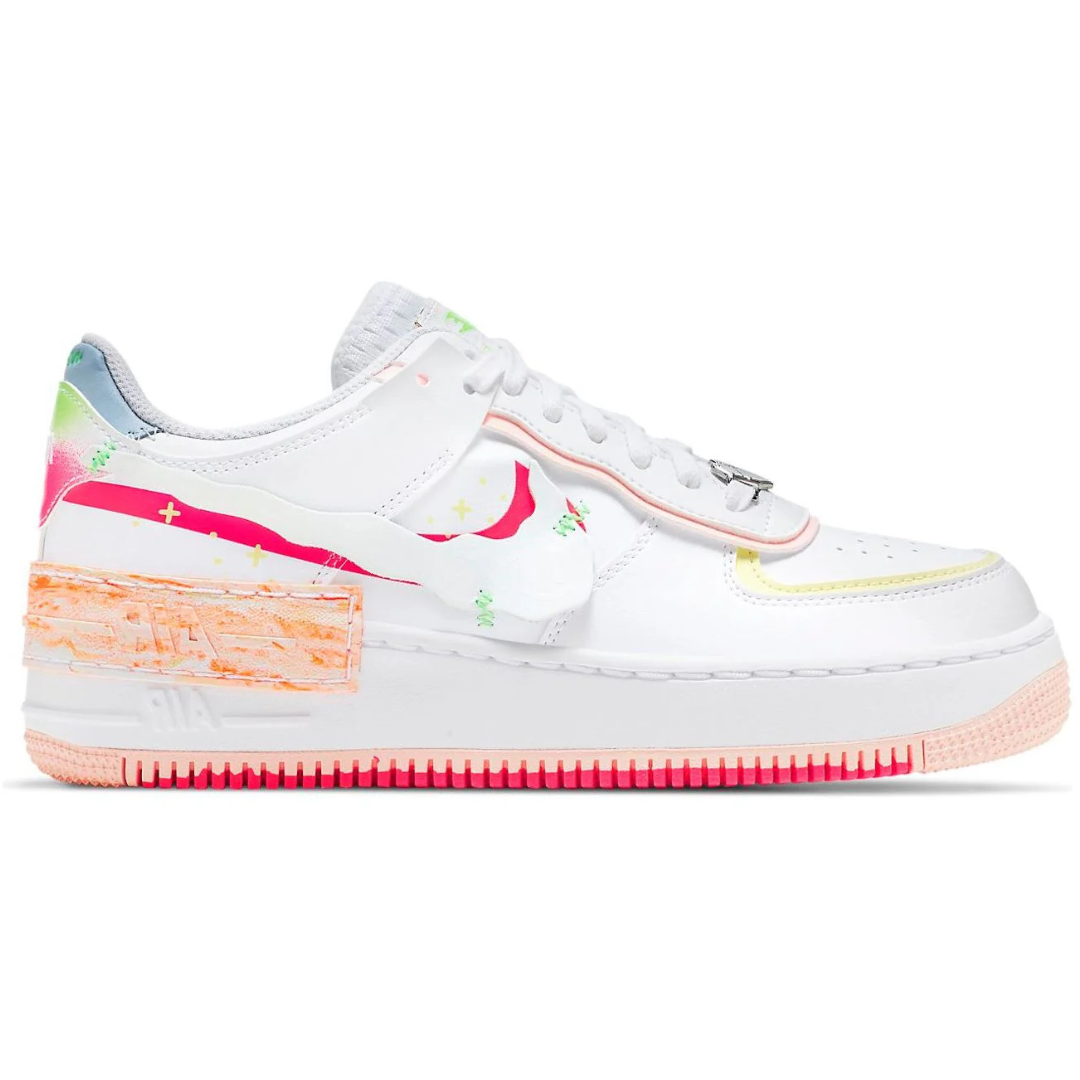 NIKE Bele Ženske Patike AIR FORCE 1 SHADOW